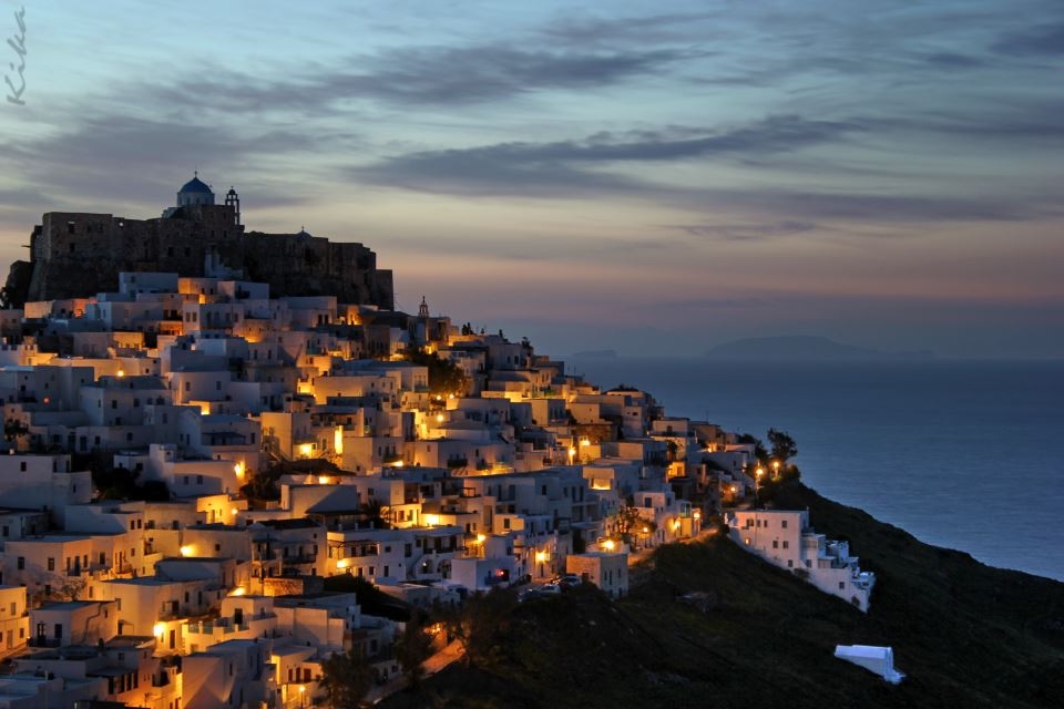 byer på santorini greece