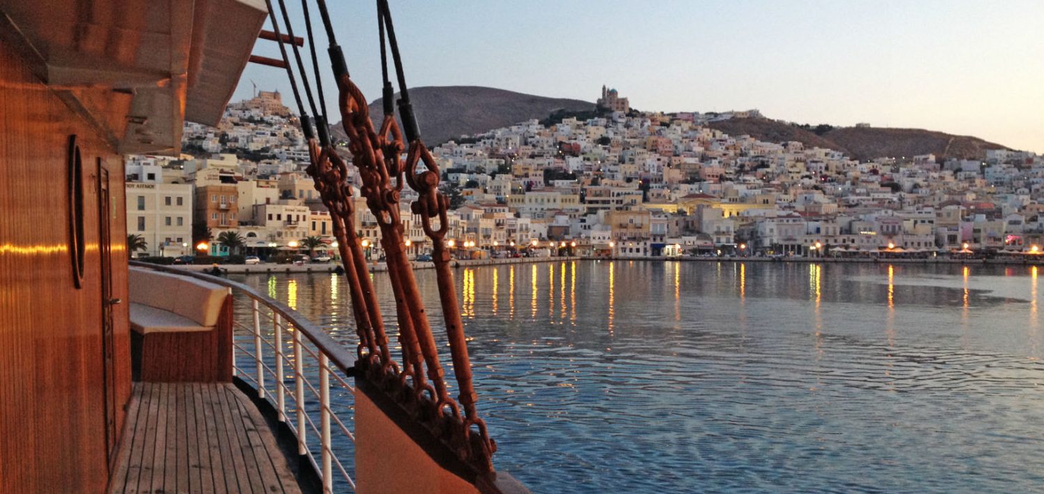 Syros og havet