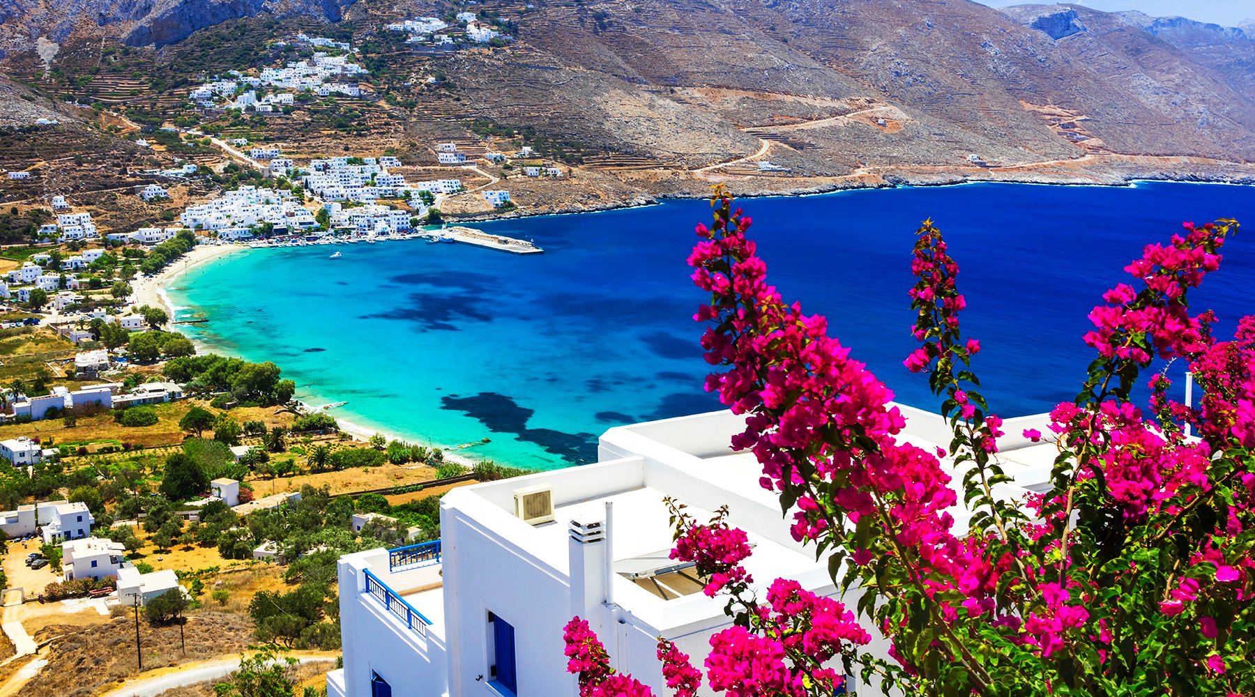 Amorgos i Grækenland