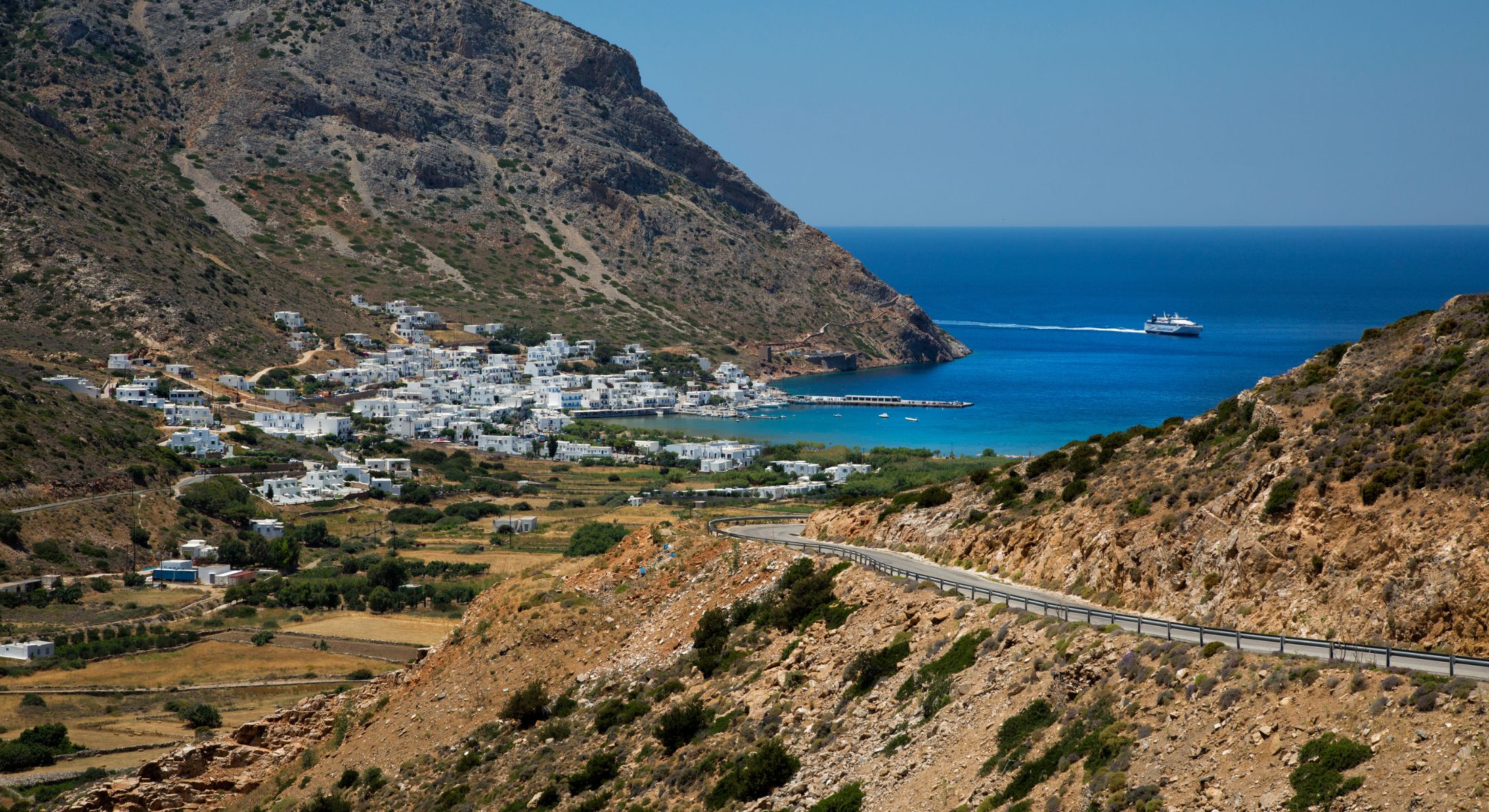 Sifnos landsby