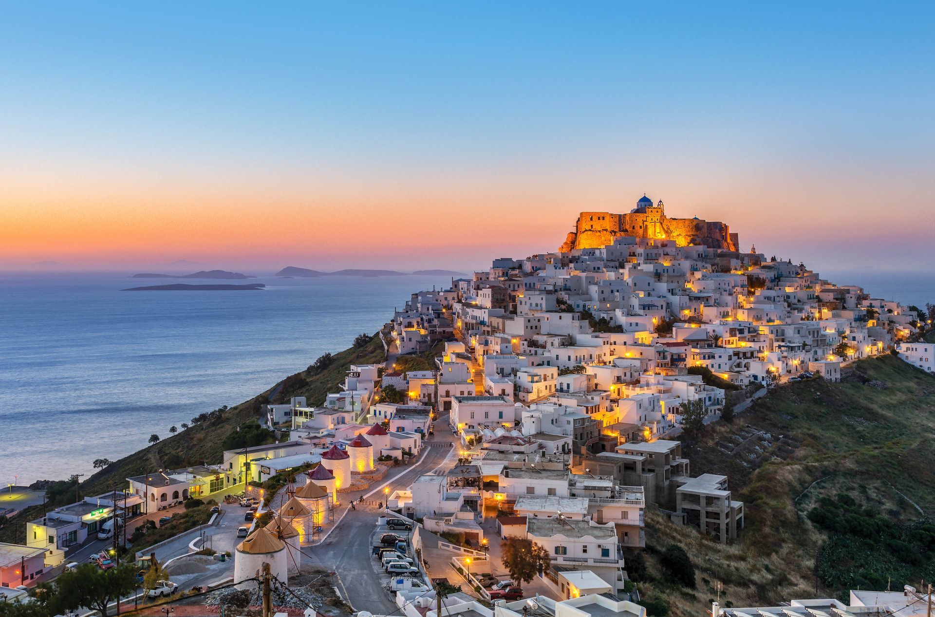 Amorgos Astypalea og Naxos