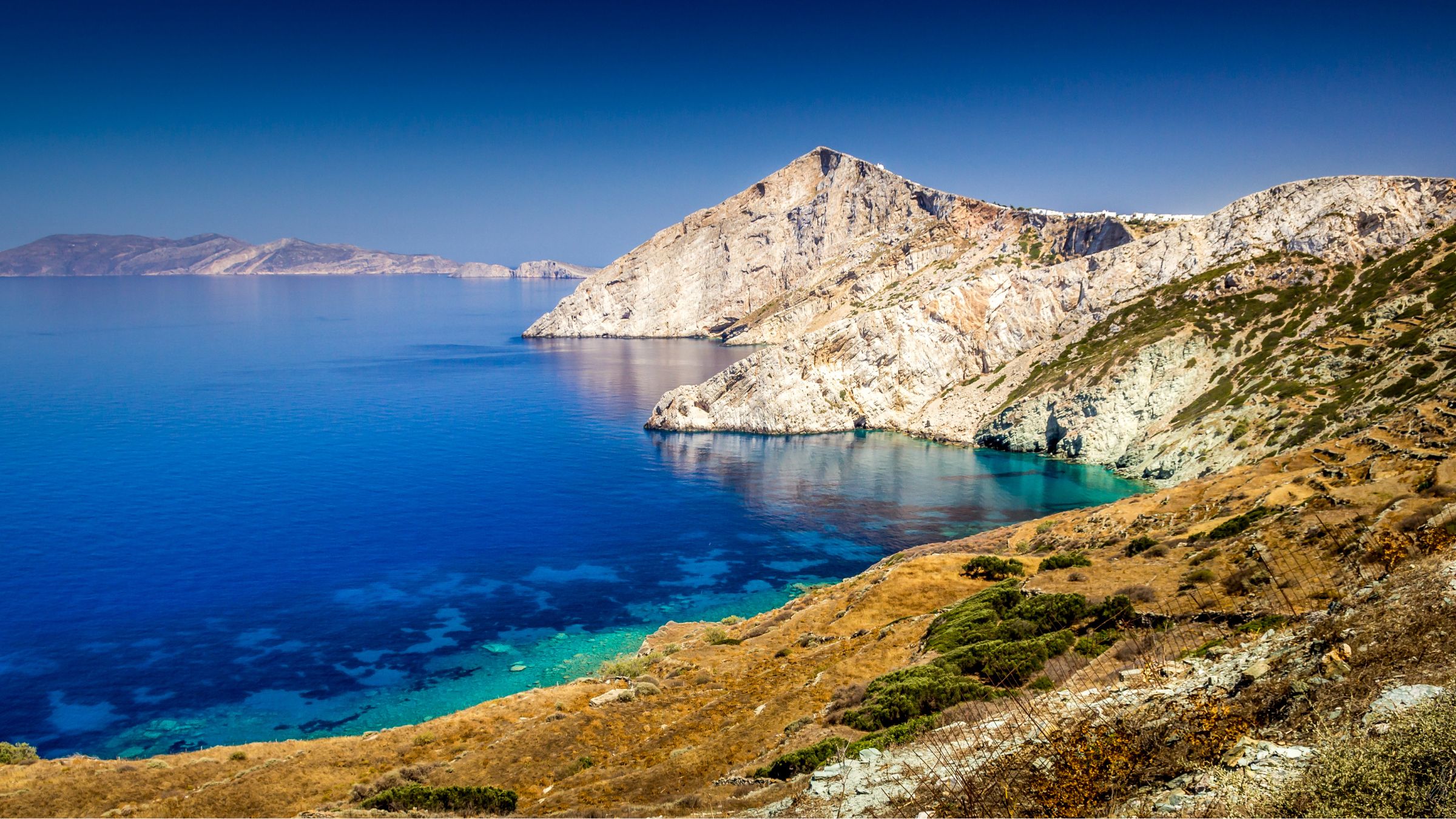 Santorini Folegandros og Sifnos