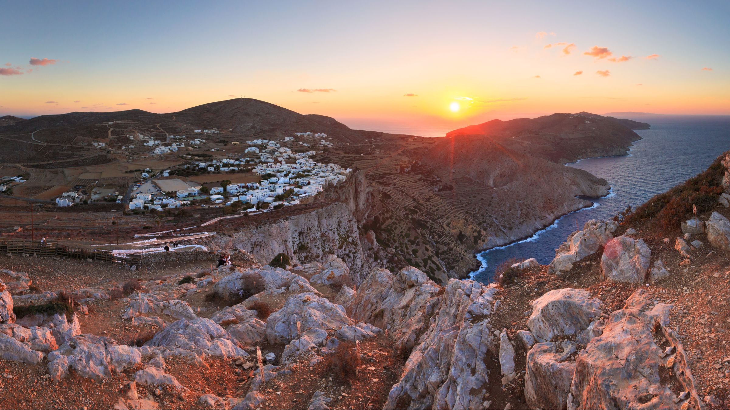 Folegandros landskab