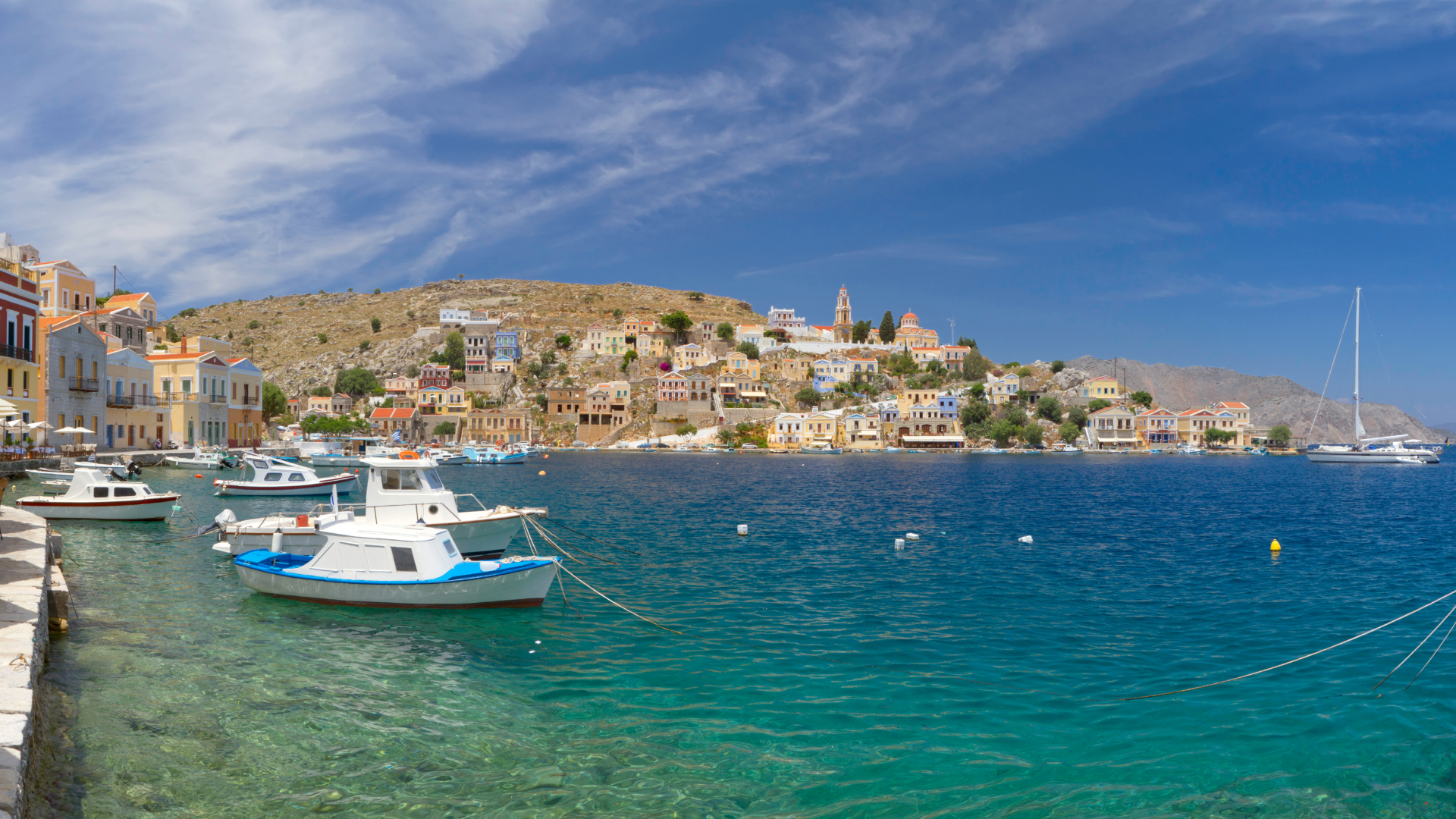 Kyst og hav på Symi